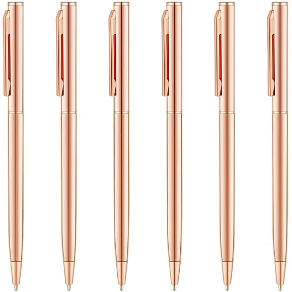 Rain force Rose Gold Pen Diamond Crystal Ballpoint Pens Pack of 16 Rose Gold Rain force Rose Gold Pen Diamond Crystal Ballpoint Pens Pack of 16 Rose Gold